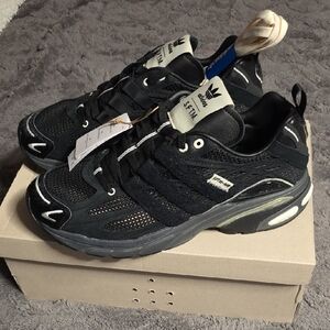 Adidas Black and Gray Men's Sneakers